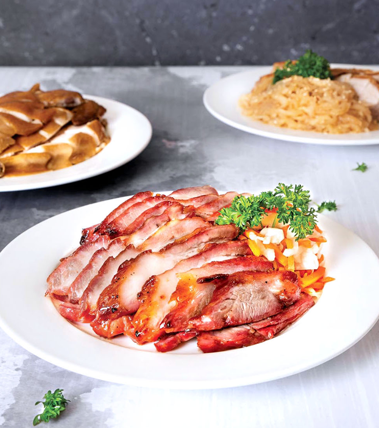 Gold Leaf Preston roast meat platter
